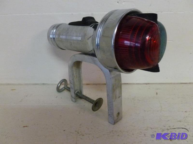 lot 178 image: Vintage Strato 53 clamp on boat light....