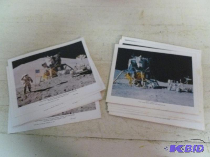 lot 212 image: Lot of nineteen vintage space program heavy g...