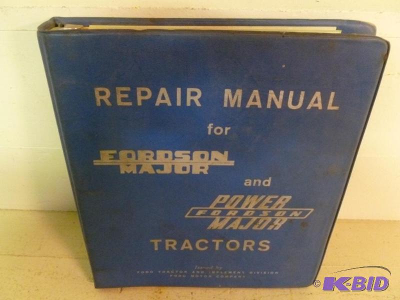 lot 218 image: Vintage 1959 Ford Tractor And Implement Divis...