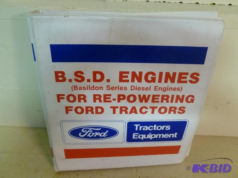 lot 221 image: Ford Tractors Equipment B.S.D Engines - for r...