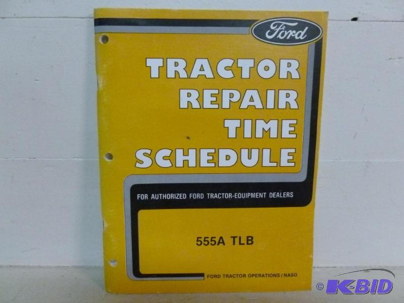 lot 224 image: Ford Tractor Operations - tractor repair time...