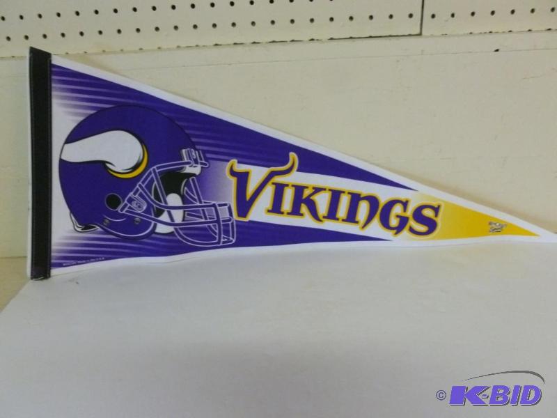 lot 67 image: Large Collectible Minnesota Vikings Sports Pe...