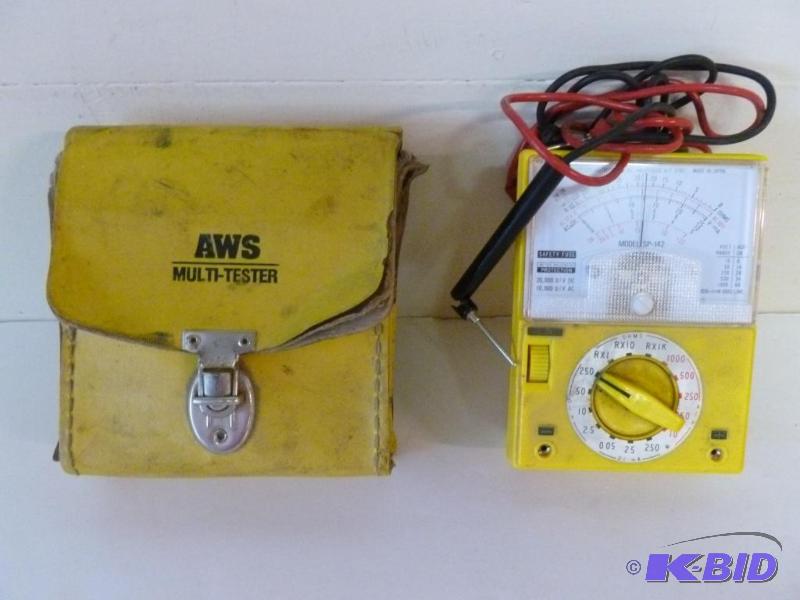 lot 72 image: A.W Sperry Instruments electrical tester mode...