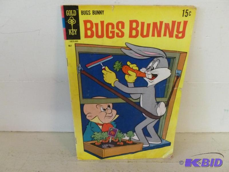 lot 93 image: Vintage 1969 Gold Key 15 cent Bugs Bunny comi...