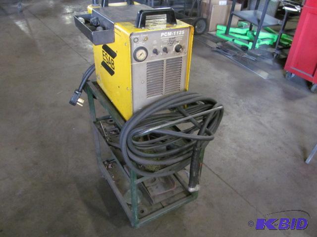 lot 10 image: ESAB PCM-1125  Serial PA-J013106  Features &...