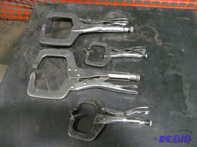 lot 100 image: Welding Clamps  Features & Notes   2 Lar...