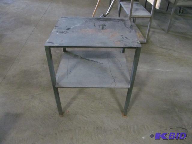 lot 121 image: Heavy Duty Steel Storage Bench  Features &...