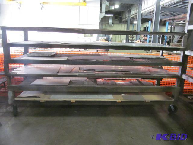 lot 27 image: Rolling Metal Bin  Features & Notes   &n...