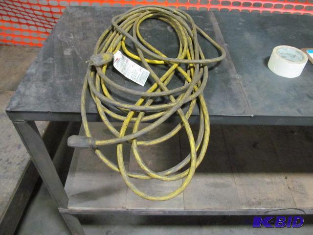 lot 65 image: 1 Yellow Heavy Duty Extension Cord  Features ...