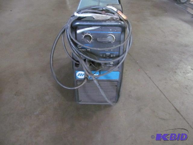 lot 9 image: Miller Miller Matic 210 Wire Welder  Serial ...