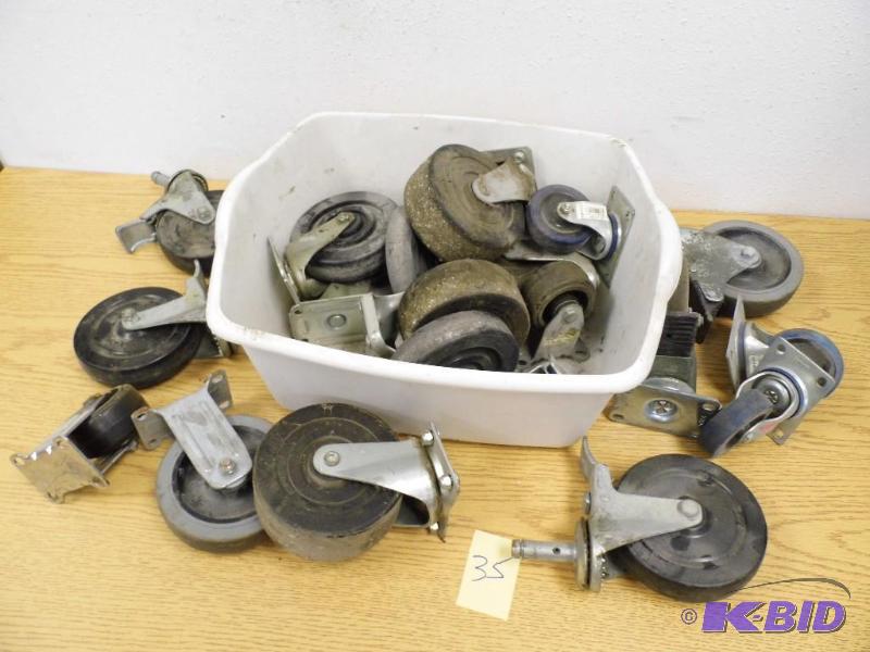 lot 35 image: Bucket of Wheels