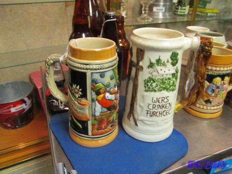 lot 40 image: Lot of 2 Germany steins