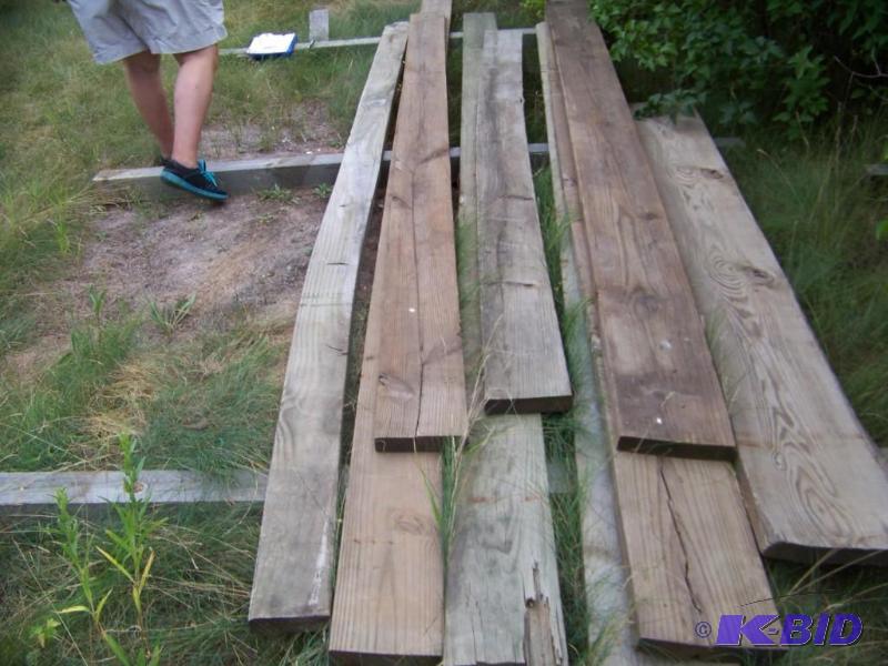 lot 13 image: 8 -16 treated dimensional lumber