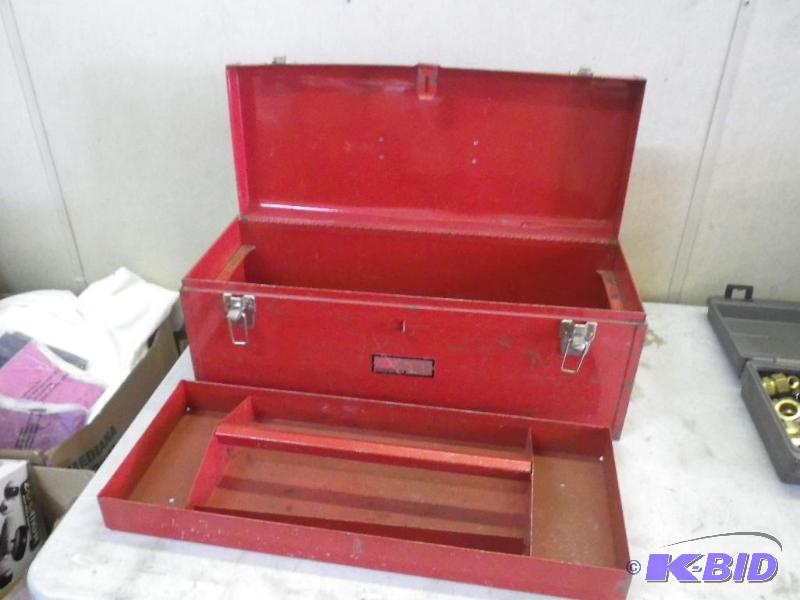 Metal toolbox...