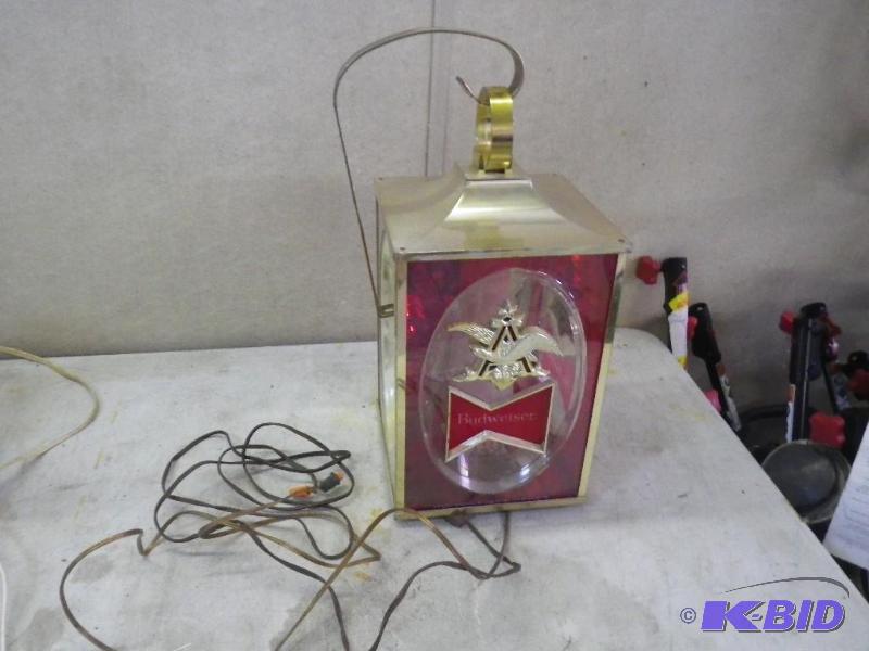 Budweiser lantern...