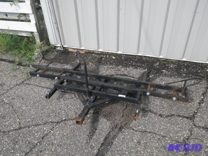 Reciever hitch style motorcycle carrier...