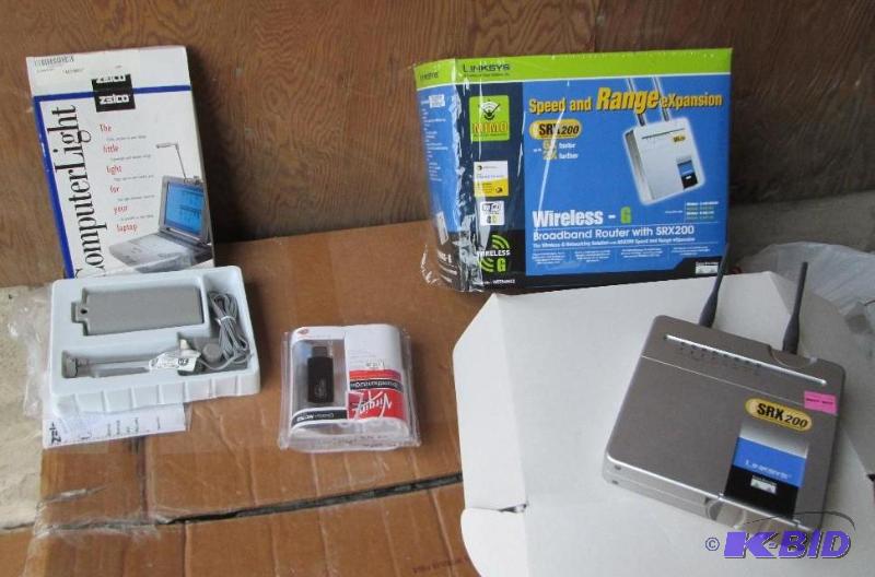 computer light, linksystem wireless broadband...