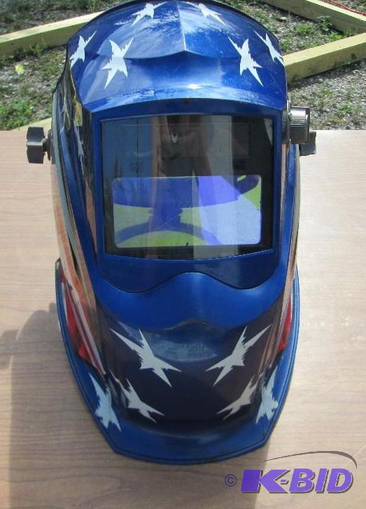 welding helmet...