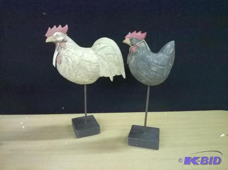 2pc Rooster Set
