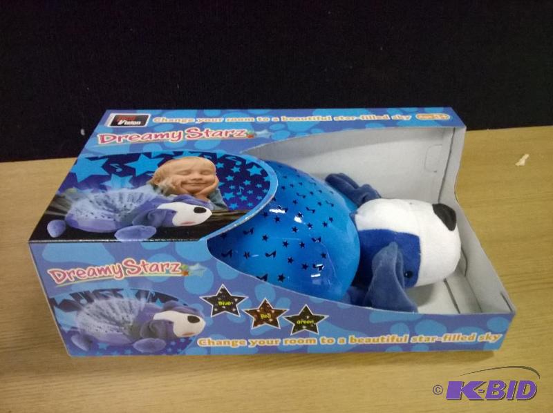 New Fuzzy Dog Projection Nightlight