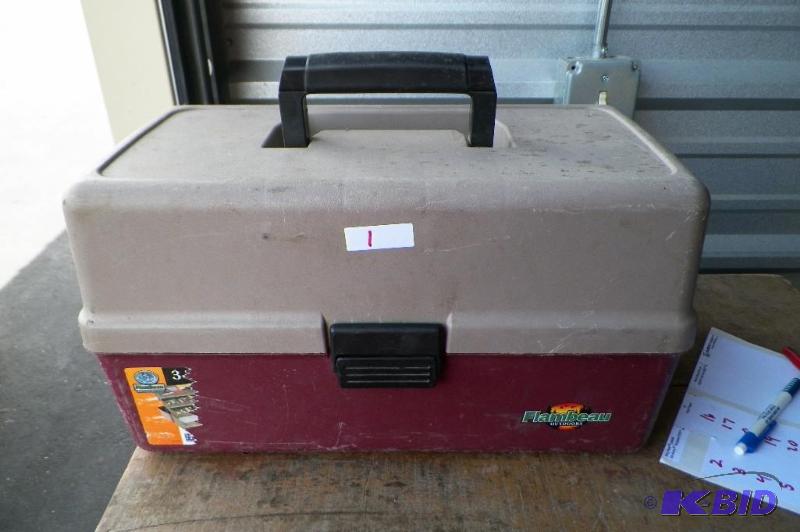 lot 1 image: Tackle Box full of lures.  Great item