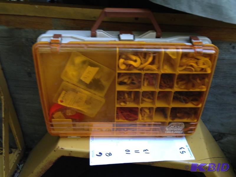 lot 10 image: Tackle Box loaded with lures