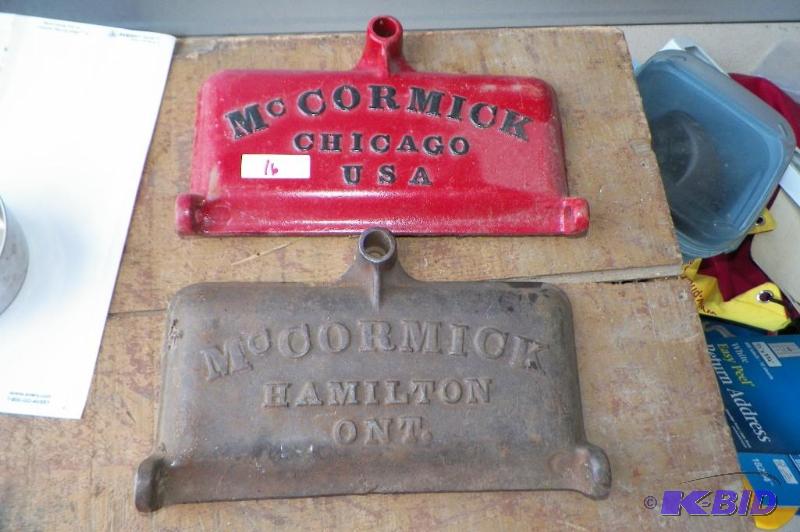 lot 16 image: McCormick Tractor Parts