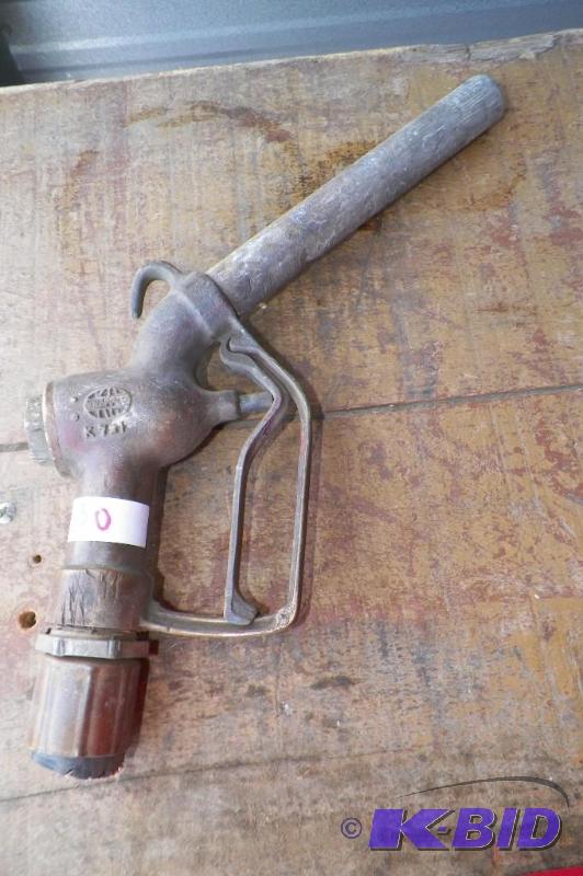 lot 30 image: Antique Gas Pump Handle