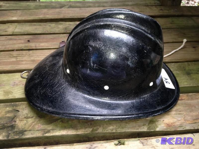lot 53 image: HARD BOILED Firemans Helmet
