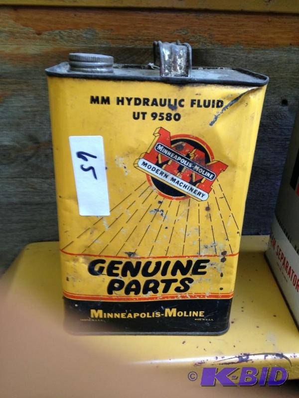 lot 65 image: Minneapolis Moline 2 Gallon Can