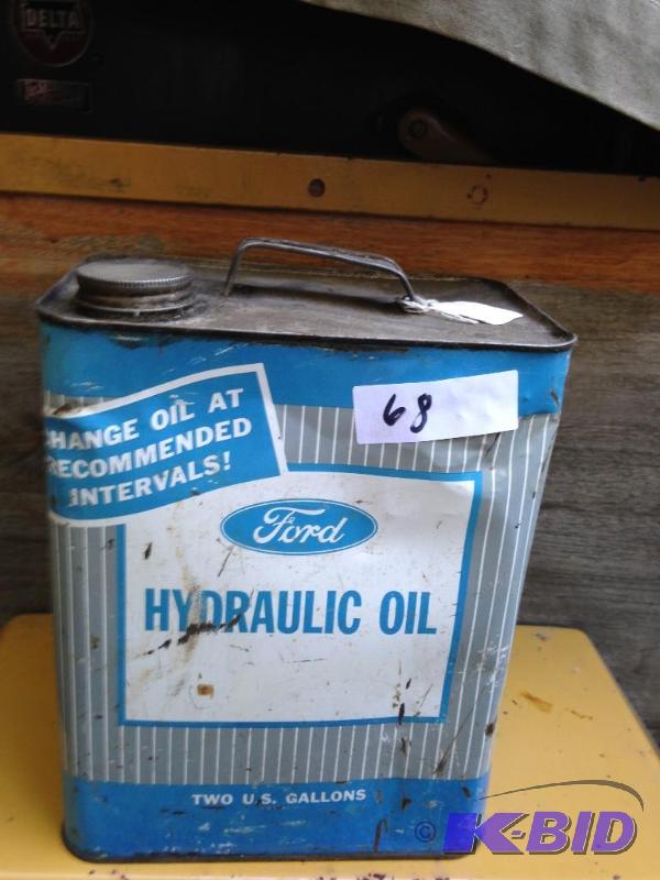 lot 68 image: Ford 2 Gallon Hydraulic Oil Can
