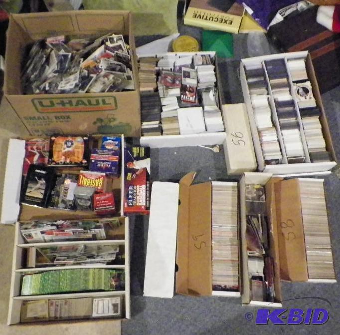 lot 79 image: Baseball Card Collection from the 1980s-90s.