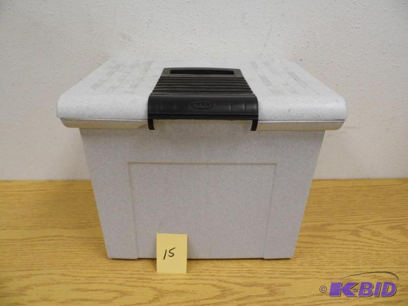 File Box with Folders