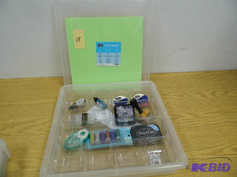 Container with Craft Items