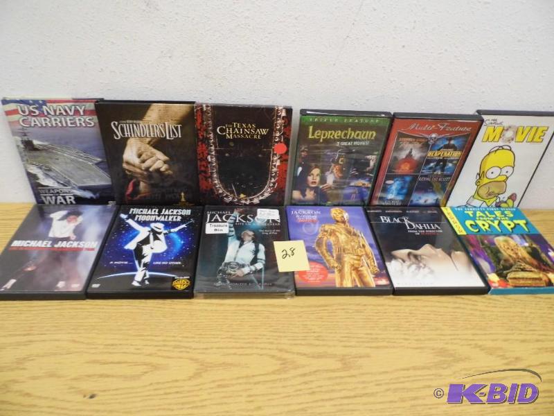 12 DVDs