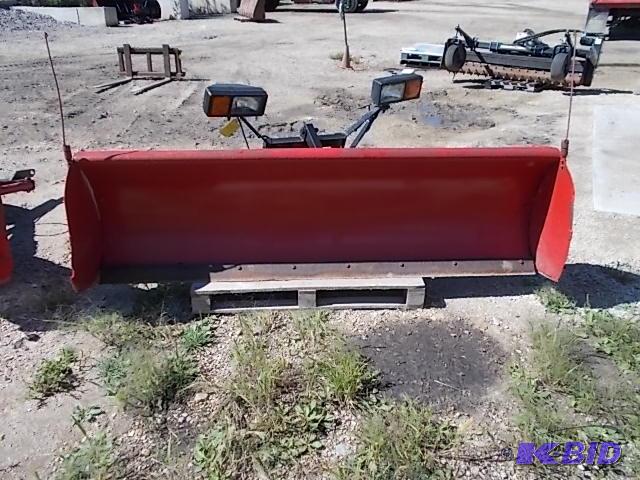 Western 7 12 Snow Plow, With Pump, Lights, ...