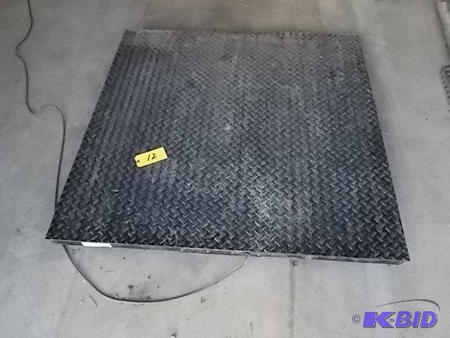Rice Lake Model 4X4HP-10K Floor Scale, 4X4,...