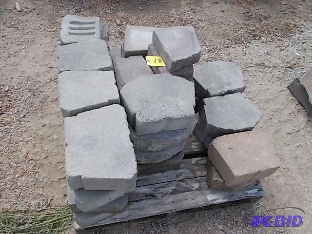 Assorted Garden Wall Blocks...