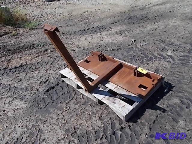 Skid Loader Plow Frame, Was Designed For Lot ...