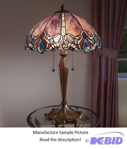 Purple Tiffany Lamp Exclusive - Marbled, purp...