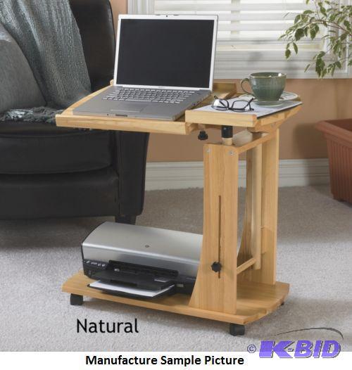 Solid Pine Reading CartLaptop Cart - Adjust ...