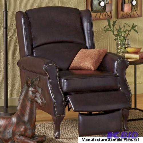 Classic Nailhead Wingback Recliner - If your...