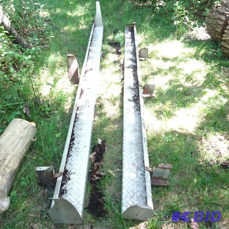 GMC stretch van running boards. Aluminum with...