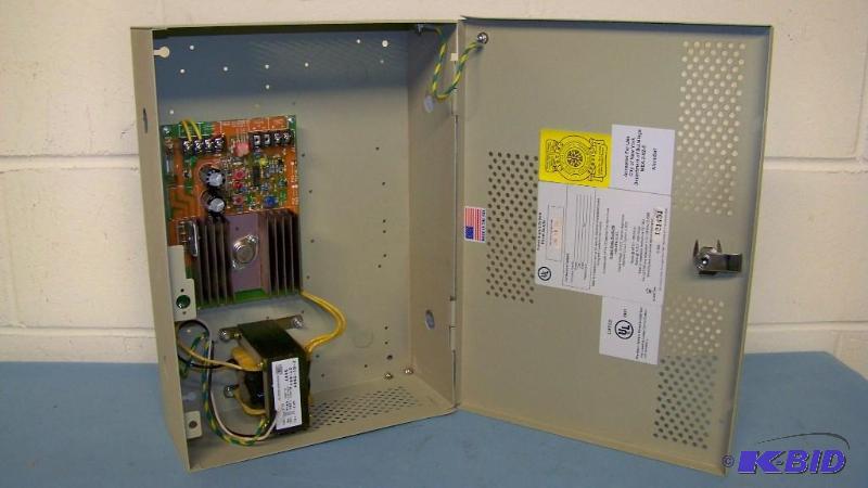 lot 35 image: (2) Alarm Saf 12VDC Power Supplies  Battery Chargers for Access Control or Fire Systems