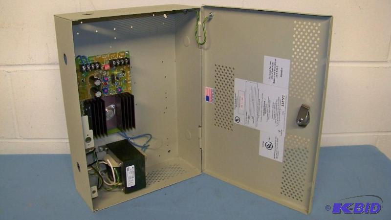 lot 37 image: (2) Alarm Saf 24VDC Power Supplies  Battery Chargers for Access Control or Fire Systems