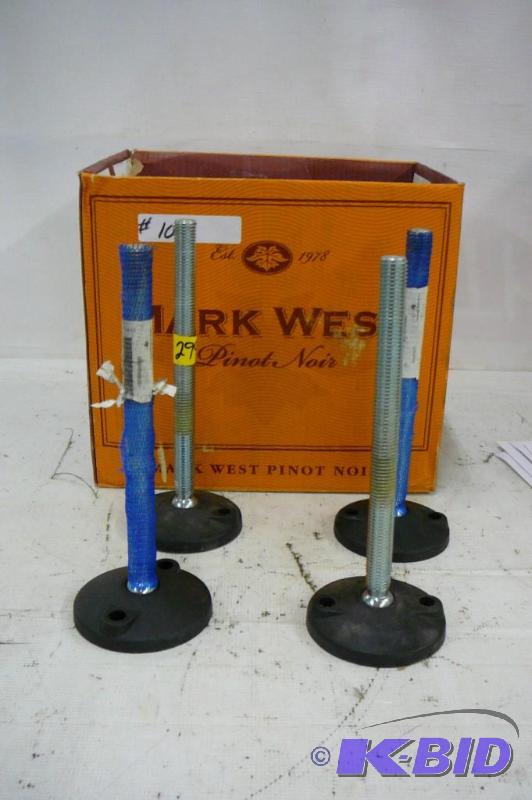 Machine legs with pads 10L x 58 12 count...