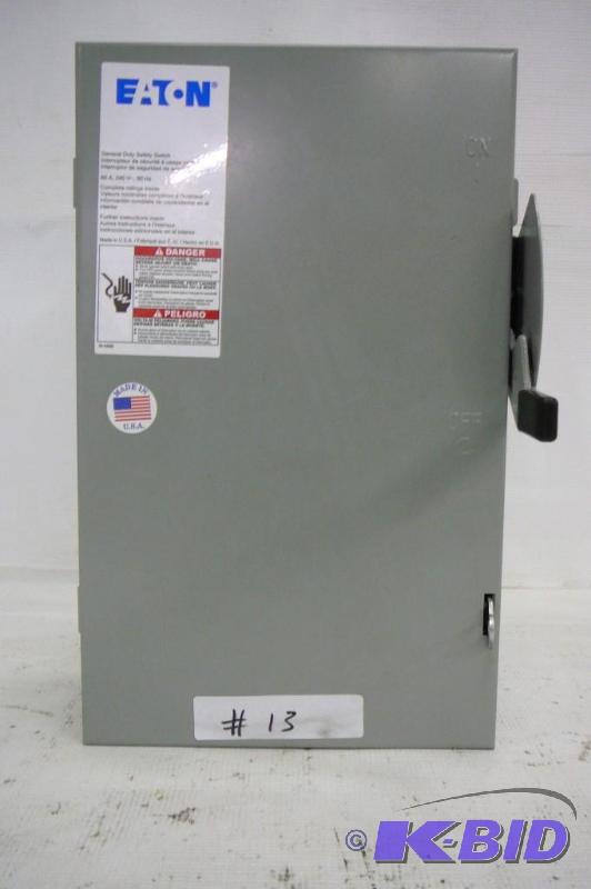General duty safety&nbspswitch (Eaton) 60A, ...