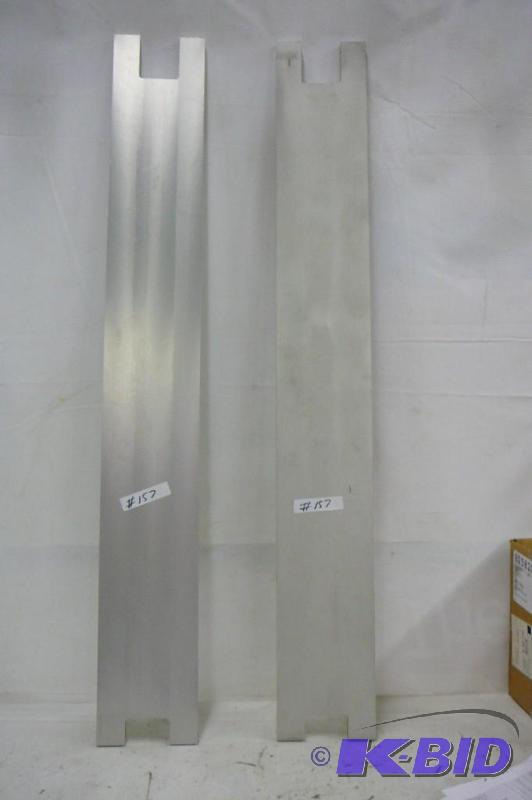 2 Plate Aluminum 51-12&quot L x 6-34&quot...