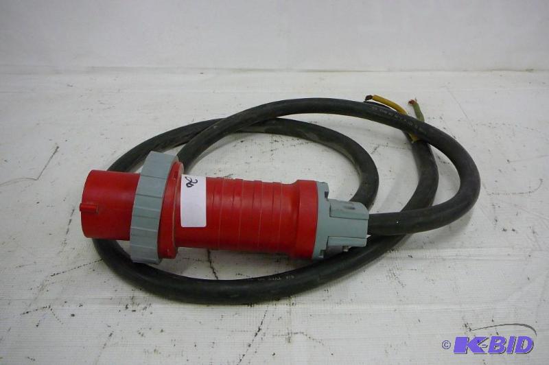 6 foot long plug with pigtail Leviton 460 PIN...