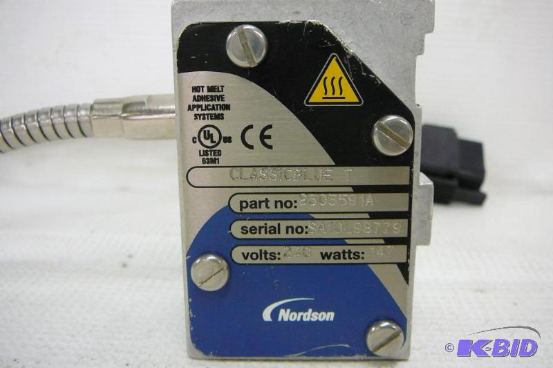 Nordson classic blue T 147 watts  240 volts...